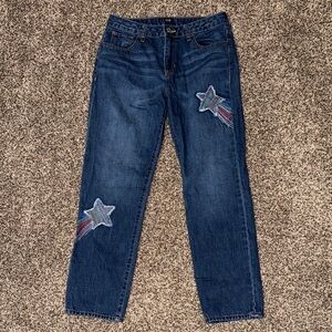 Gap embroidery Star Jeans size 16